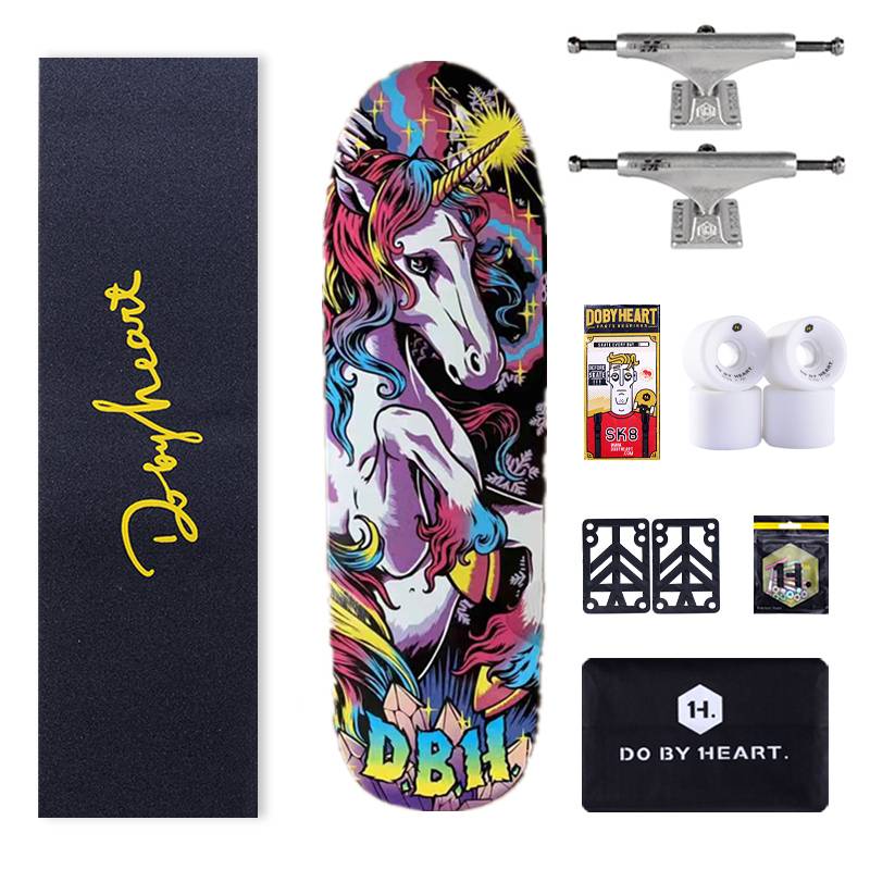 DBH skateboard professional four -wheeled fish plate adult adolescent junior scholar brushing streets to travel small fish boards more than a series