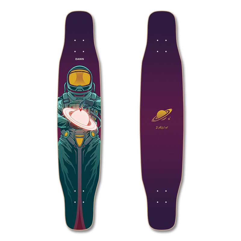 Astronaut Professional Banyu BBQ skateboard lightweight high -end men's and women's general beginner all -round dance boards against the mountains