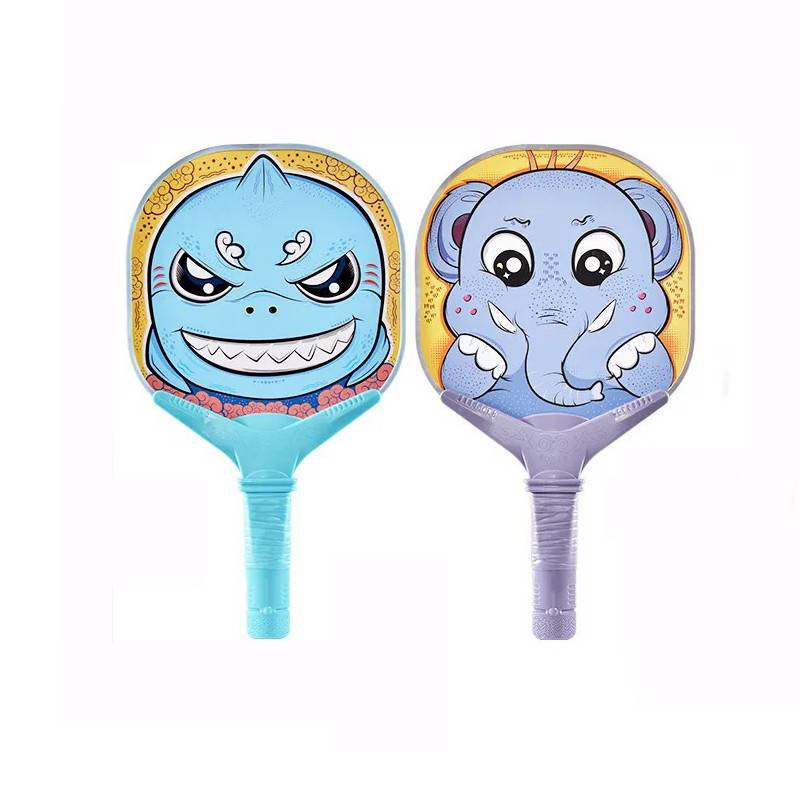 Benba racket children's set three -haired ball belt shot shot plastic ball board indoor outdoor ping -outbound genuine