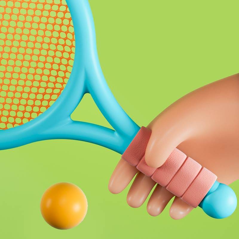 Children's badminton racket suit suspension table tennis trainer toy baby girl parent -child indoor single player