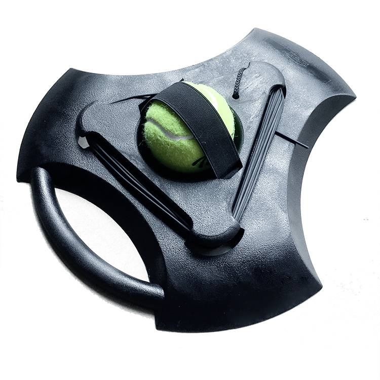 Tennis training device base Principles of beginners single professional practice device with line rebound sparring set elastic rope