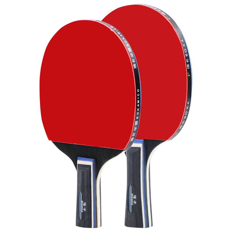 Table tennis racket genuine flagship store contest beginner student long short handle suits long -handle straight shot bottom plate rubber