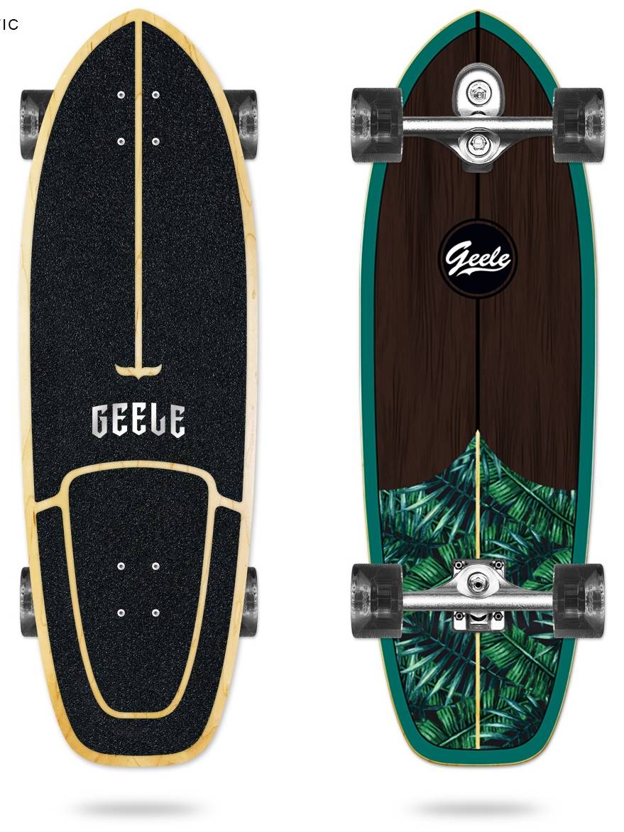 Geele land surf panel free king S6 to reverse spring bridge simulation surfing adult professional skiing skateboard