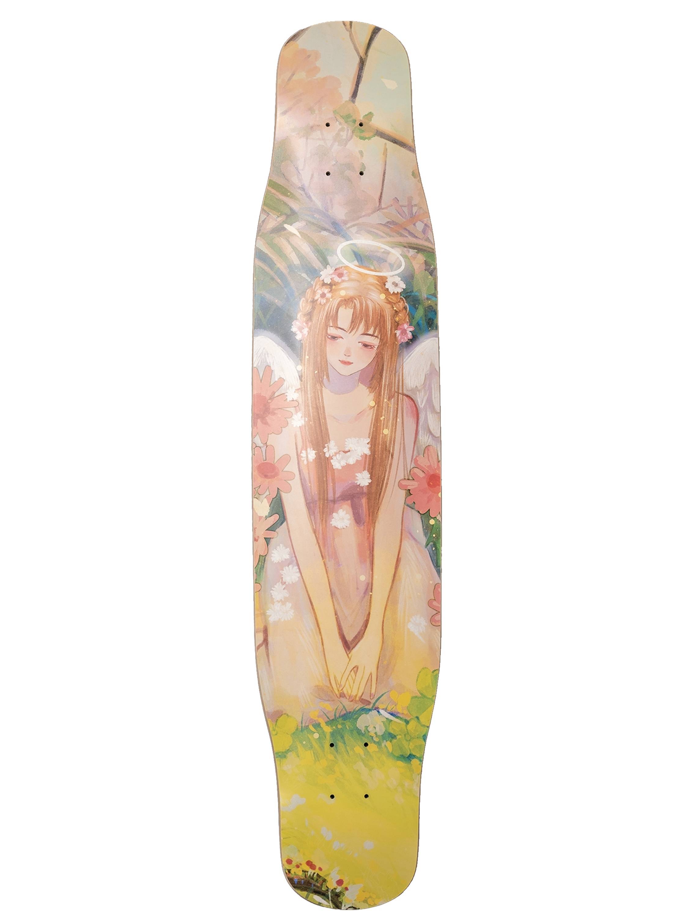 Gliti professional long board against the mountain flower spike series long board skateboard women's dance board mobility brush street all -around board