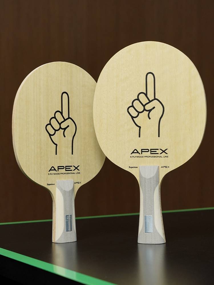XUPERMAN Xu Xin recommends APEX5 layer pure wood table tennis racket set with rubber and gum to send protective junior training