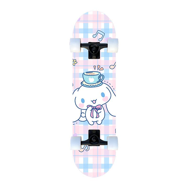 Four-wheel skateboarding children over 6-12 years old, major scholars, girls girls are cute Shuangqiao brush street skateboarding