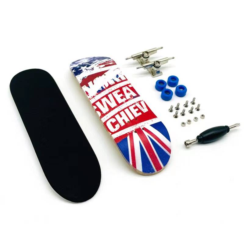 Finger skateboard finger skateboard professional mini toy new entry personalized pendant pendant thumb skateboard pattern available