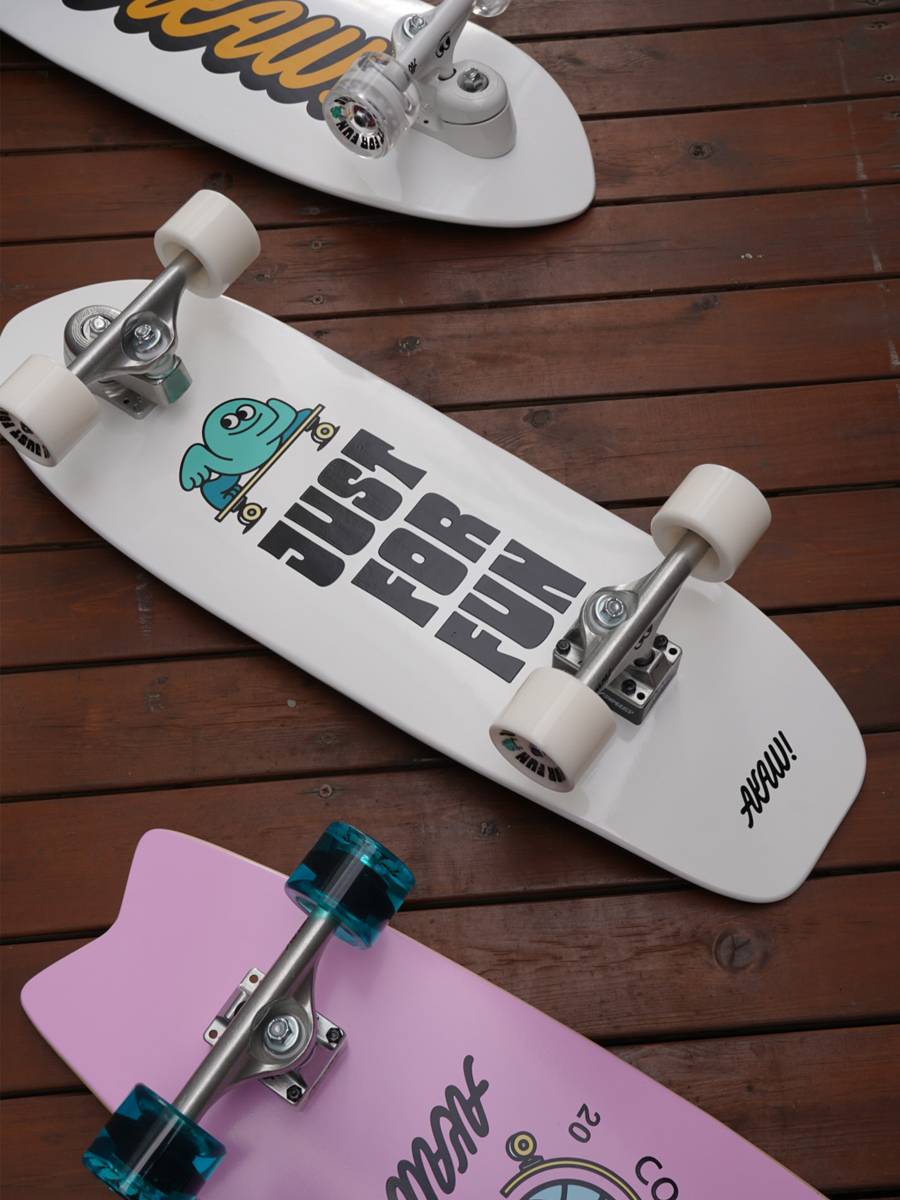 In Spain, the import of AKAW land surfboards for adult male and female road boards is slide ground-scrambled silos
