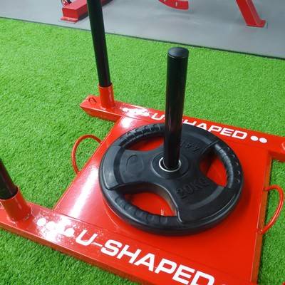 Fitness sled vehicle energy vehicle resistance explosion training carts pull the car with heavy sleds resistance cooler gym