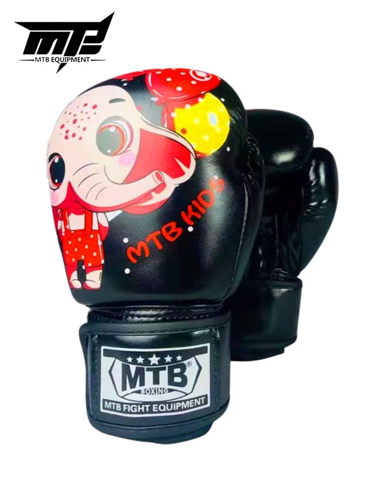 Children's boxing gloves MTB fighting Muay Thai boxing scattered men and women, children, and children for beginner training professional cartoon gloves new