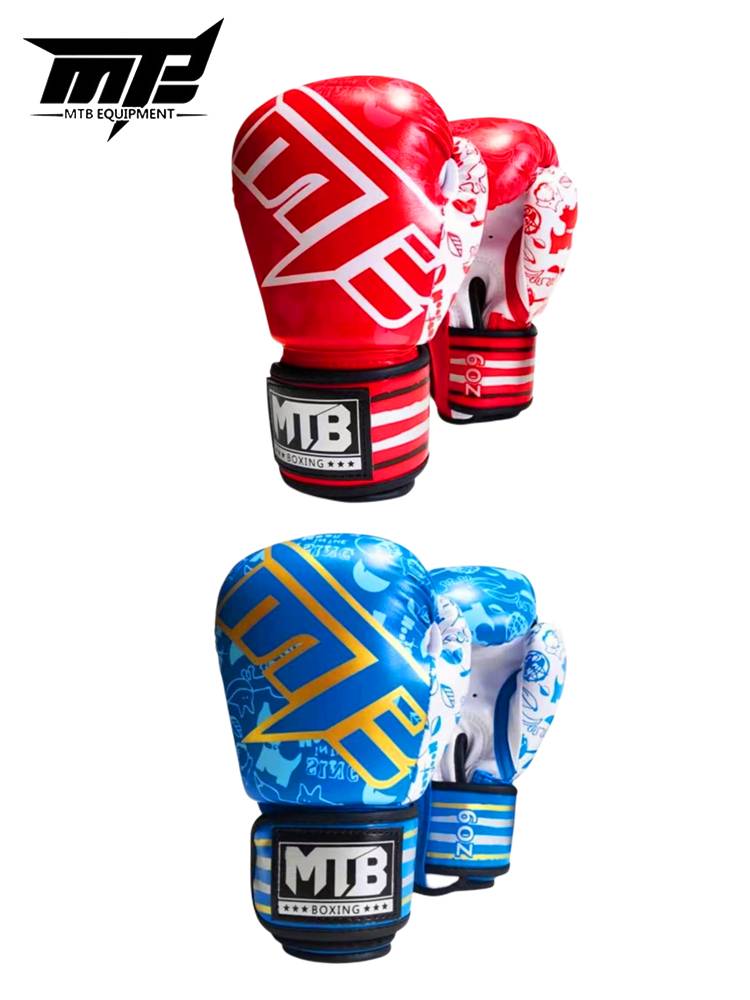 Children's boxing gloves MTB fighting Muay Thai boxing scattered men and women, children, and children for beginner training professional cartoon gloves new