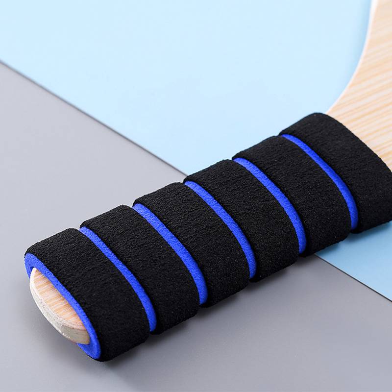 Ban Badminton ball racket set Children's indoor badminton racket thickened solid wood racket shelings