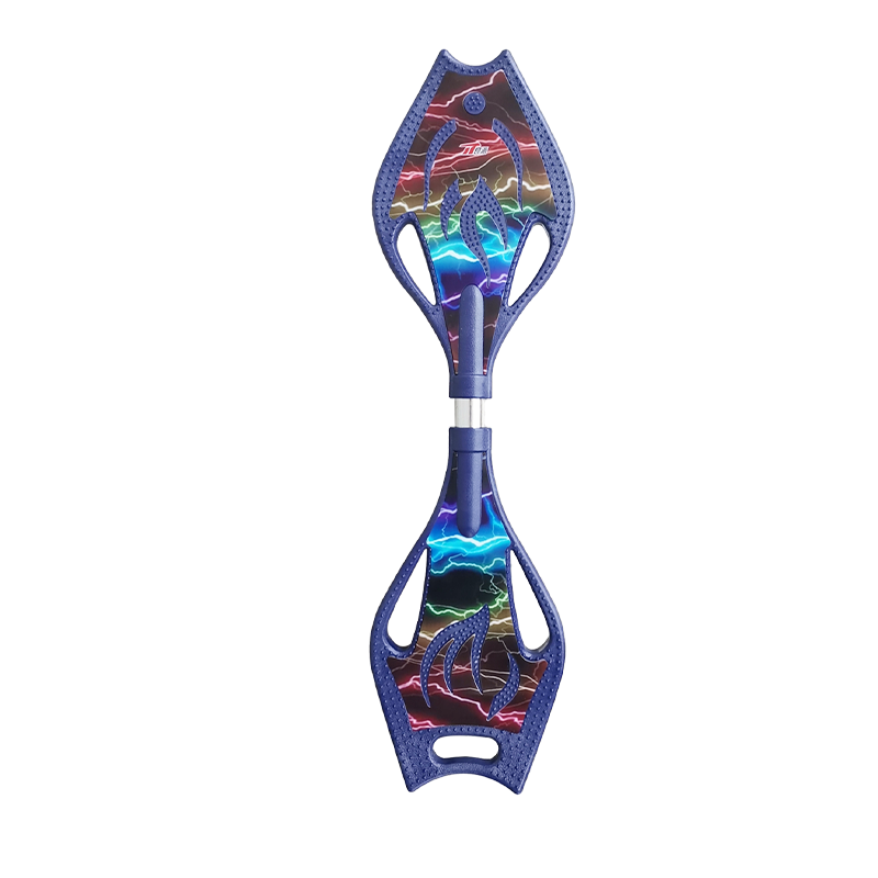 Liangpai Six Flash two -wheeled adult beginner children's vibrant board tour dragon board snake board youth bat racket skateboard