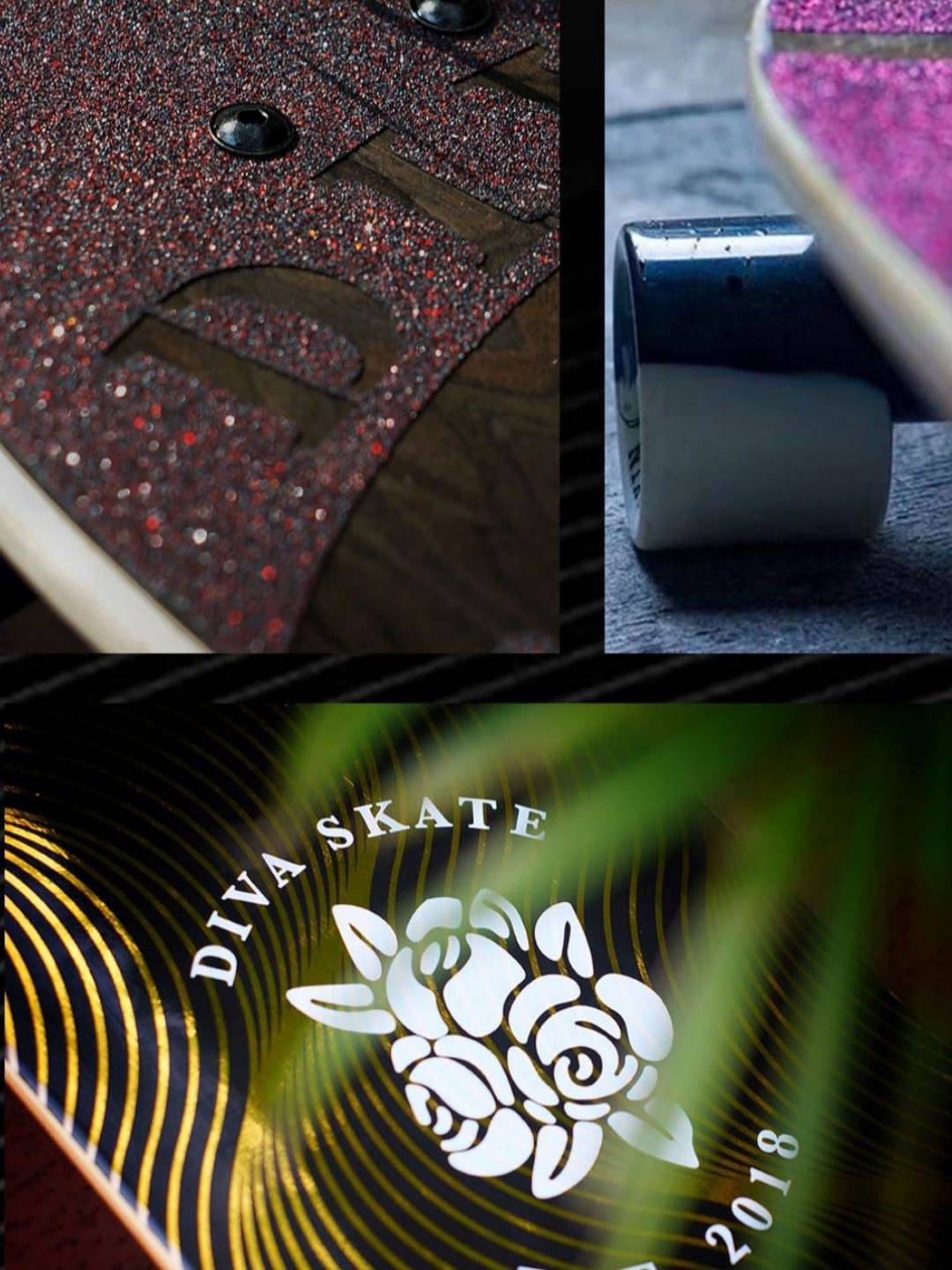 Wooden Poison Athena Changban Novice Introduction DIVA Professional Board Scholars Men and Women Skateboarding Street Dance Board DC Same