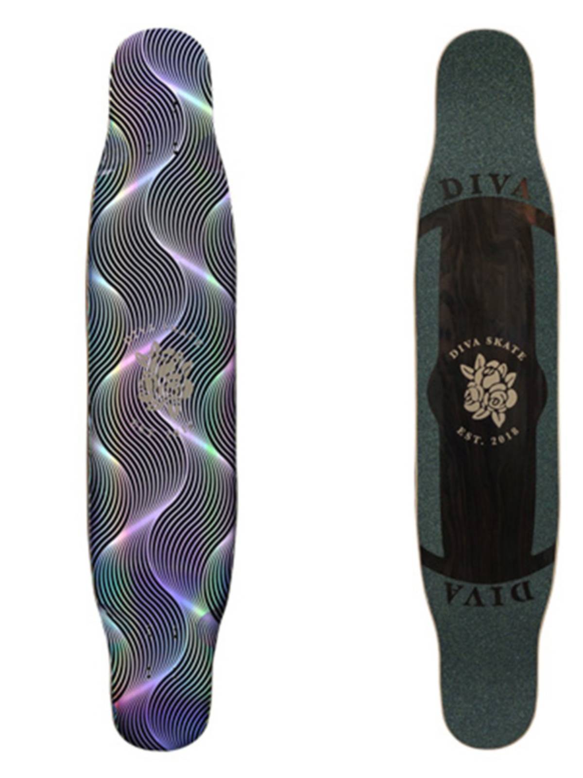 Wooden Poison Athena Changban Novice Introduction DIVA Professional Board Scholars Men and Women Skateboarding Street Dance Board DC Same
