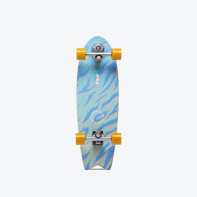 YOW Land Surf Bente Basic Series 2023 Lu Chong Children and Youth Girls Getting Get Getting started Lu Chong Board Skate