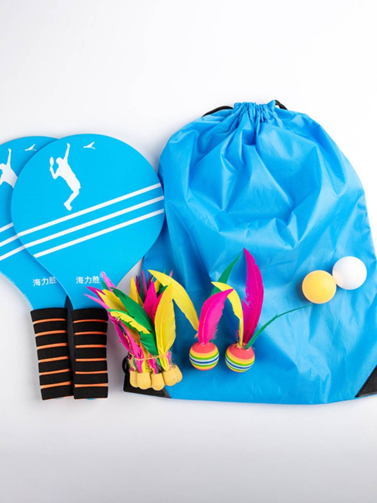 Benn Badminton Set Gado Sakura Poat Children Adult Professional Cricket Indoor Pine Table Tennis Badminton Three Mao Tape Shooting