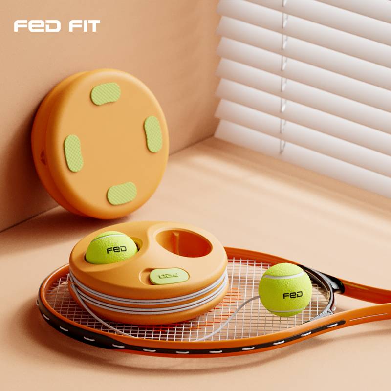 Li Ning's name FED tennis training device single player backbone line junior scholar one person professional tennis racket