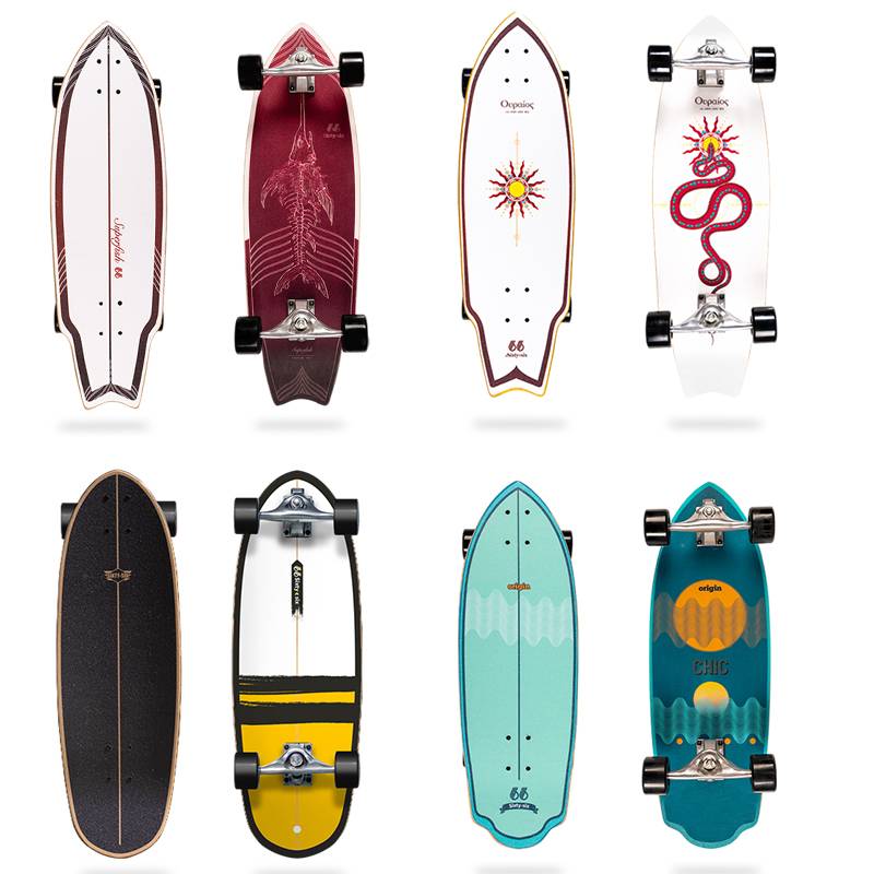 SiXTysix Land Surfing 66 Simulatory Ski Training Land Pinks Domestic Children's Road Slideboard