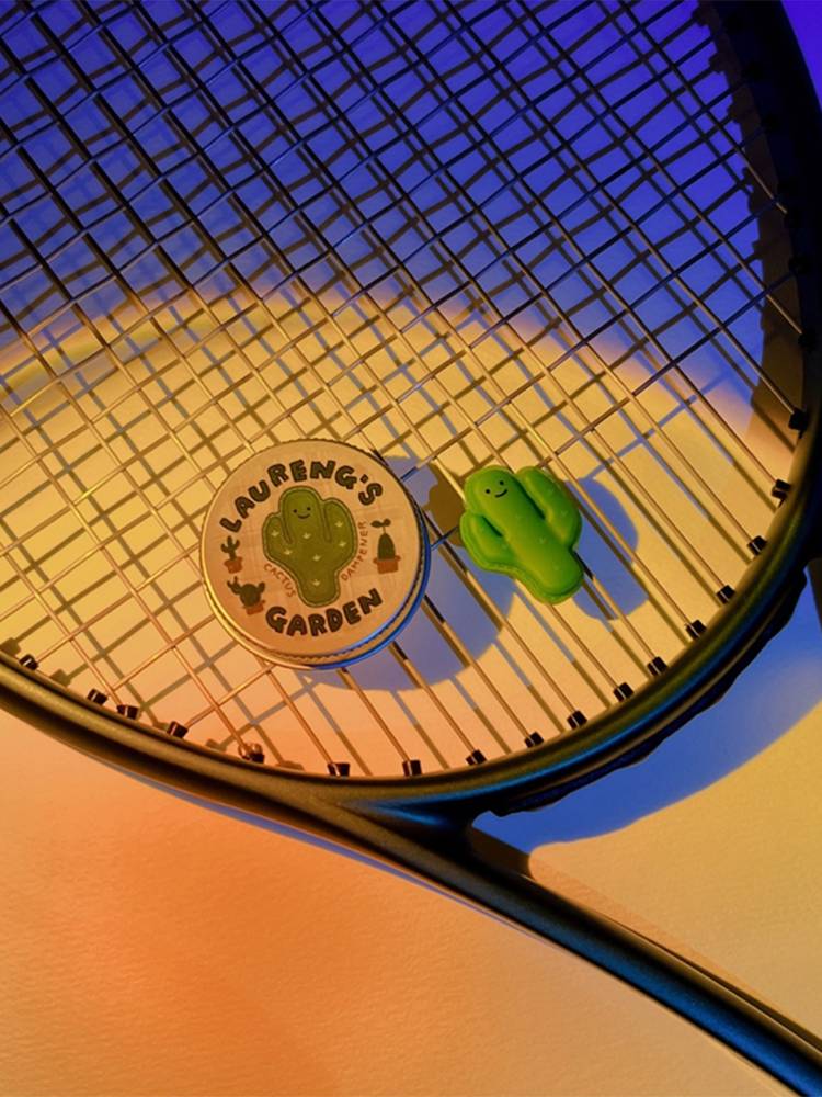 [Korea Direct Mail] 2024 new unique cute tennis racket shock absorbers