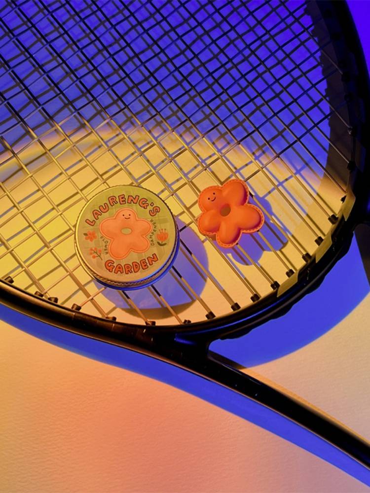[Korea Direct Mail] 2024 new unique cute tennis racket shock absorbers