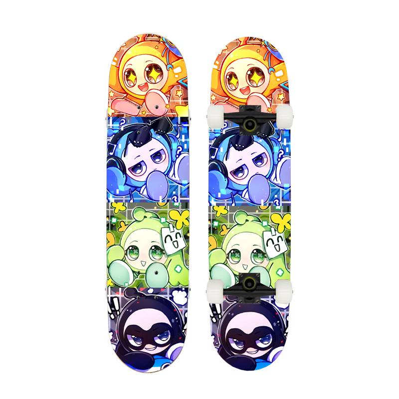 Eggs party, Siamese Cat, 6-12-year-old junior male, four-wheeled skater