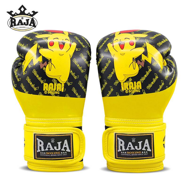 Boxing glove children Raja high -end Thai Muay Thai Muay Thai Sanda Fighting Men and Women Child Sand Bag Training Beginning Fang