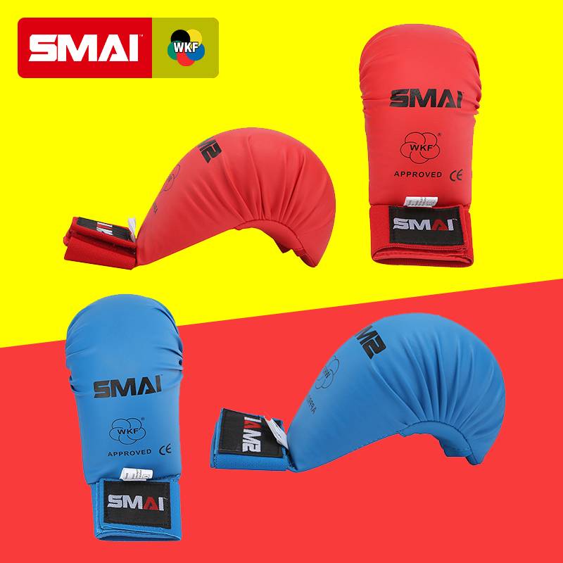 SMAI karate carrier a full set of WKF authentication youth actual armor competition training equipment actual combat set