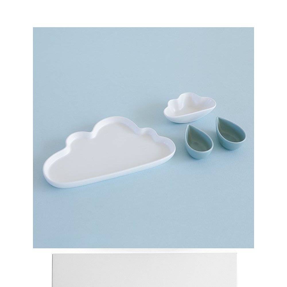 Korean direct-on Dailylike wallet, flat-bed cricket, sky blue, nylon