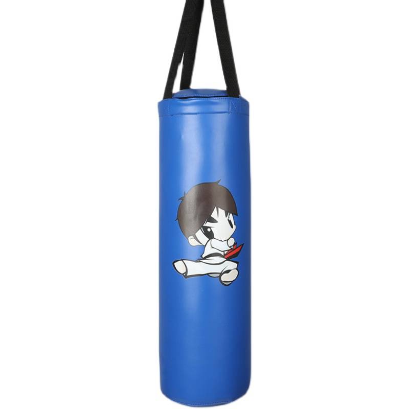 Children's sandbag boxes sleeve set Taekwondo hanging vertical adult training solid Sanda small sand bag home