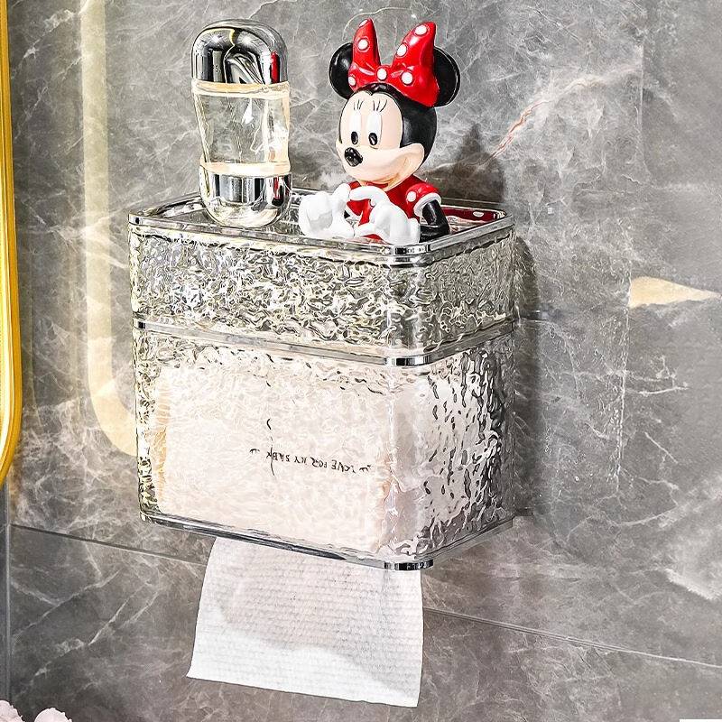 Shan Shili toilet paper box box tissue box pumping waterproof wall -mounted wall -mounted perfochriper toilet paper roll paper