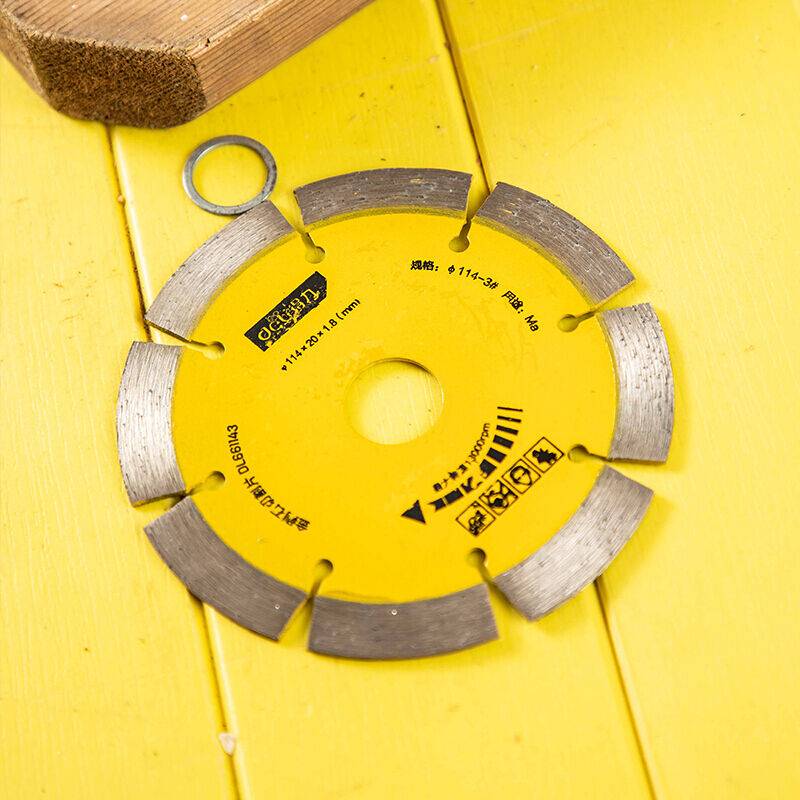 Deli) King Kong stone wall concrete slot cutting film No. 4 Yunshi machine film 114mm3 cloud