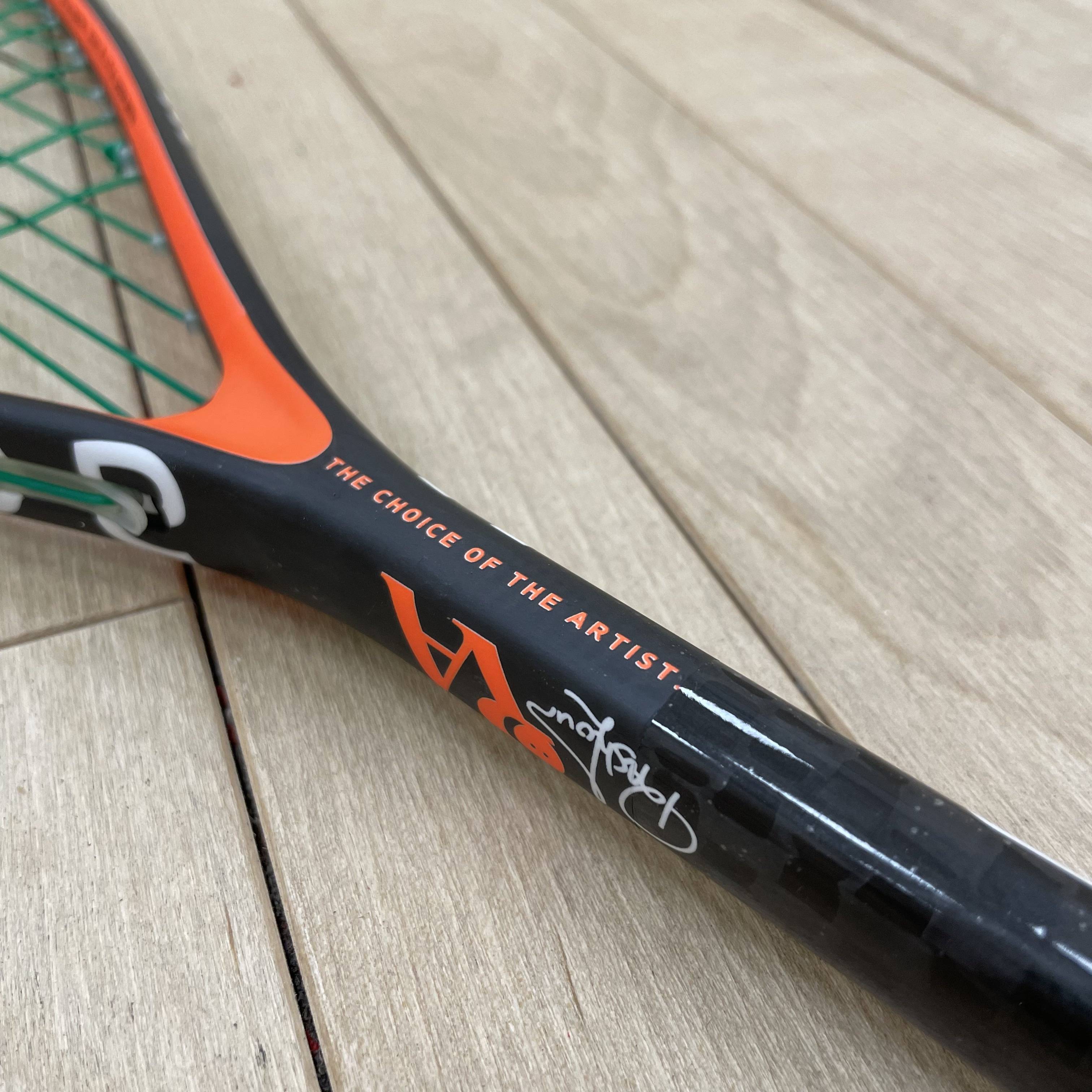 Salming Cannone Ramy Ashour Signature Gouton Shooting Full Carbon Super Light Hand