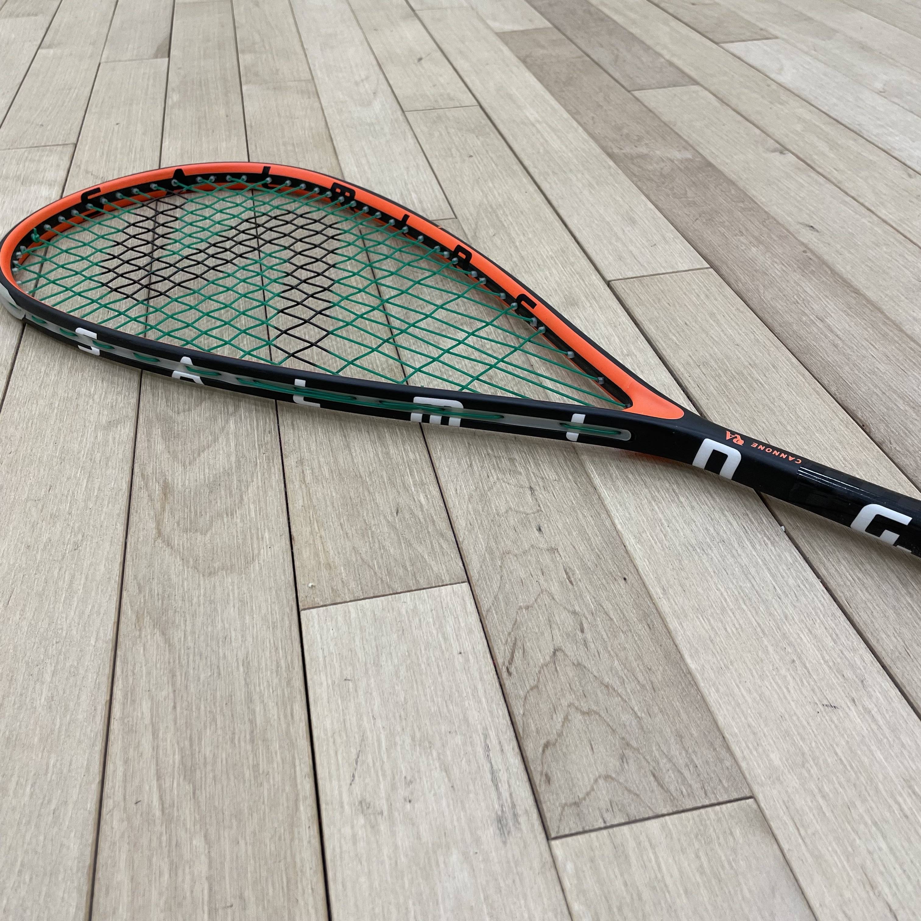 Salming Cannone Ramy Ashour Signature Gouton Shooting Full Carbon Super Light Hand