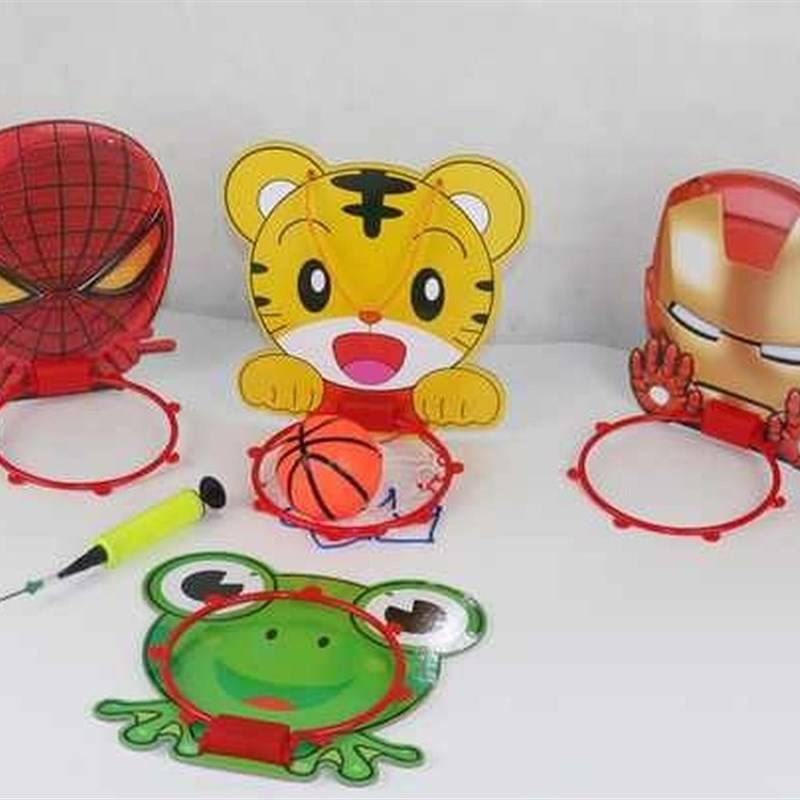 Indoor children's suspension basketball frame wall -mounted door -style adult basket frame can be dunk hanging wall to send small basketball