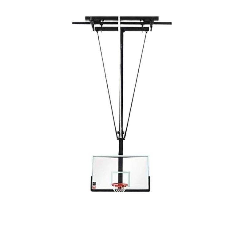 Indoor basketball rack can rise wall -mounted basket frame children's basketball rack ceiling suspended wall hanging folding basketball frame