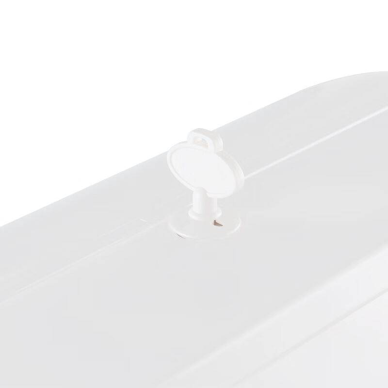 Shengbang Xindelang bathroom double -rolled paper towel rack large roll paper box wall -mounted plastic large plate paper box hotel toilet