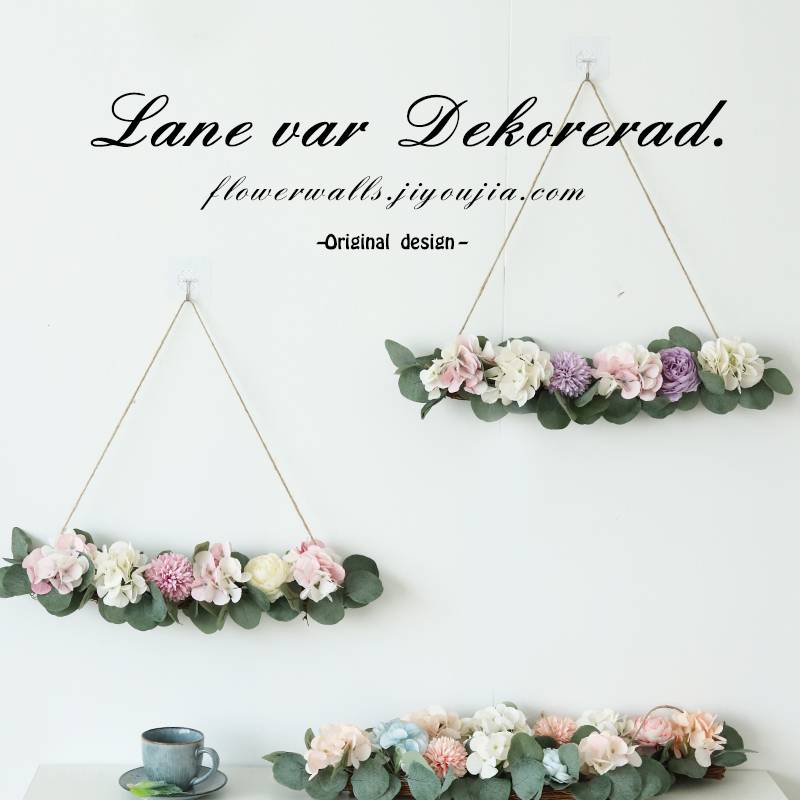 Mori Chic Little Fresh Yougeli Leaf Westry Wall Decoration Flower Drinking Flower Fake Fake Fradeless Flower Silk Flower Hanging Wall