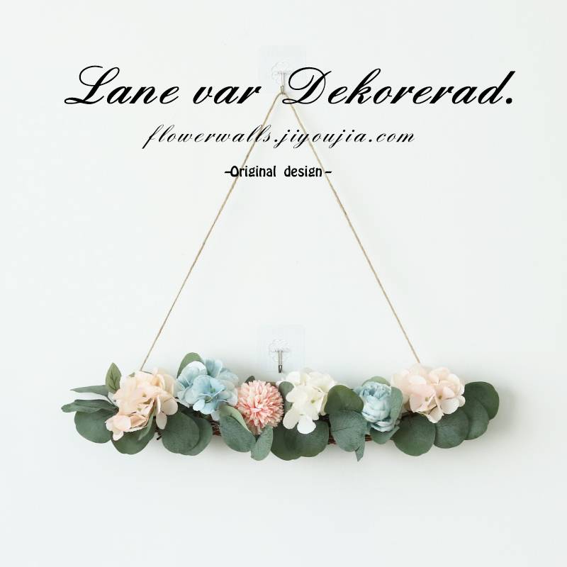 Pink Blue Pearl Yajiali Wall Hanging