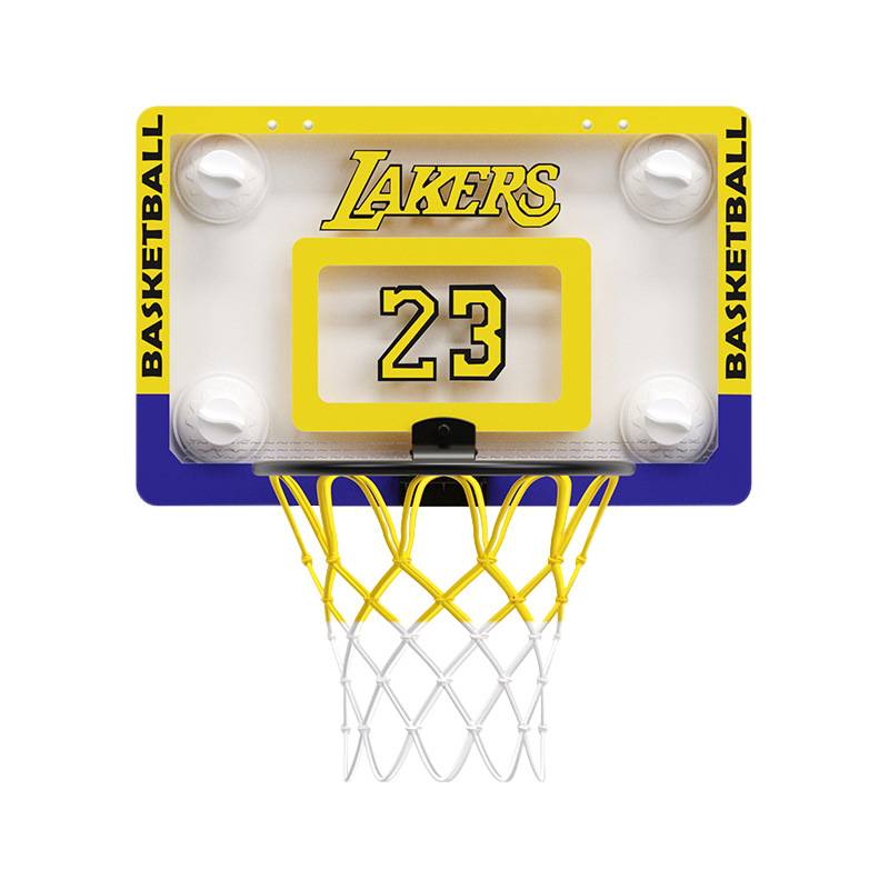 Indoor basketball box can be dunk and shooting racks free of hole wall -mounted children's folding family basketball rack small basket