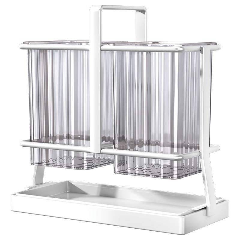 Chopsticks storage box Kitchen family drain chopsticks cage basket wall -mounted chopstick -free chopstick chopsticks spoon shelf