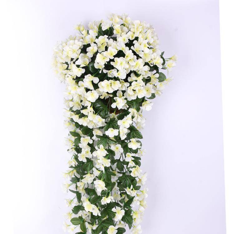 Simulation Flower Wall -mounted hydrangea Simulation Zileland Wedding Boy Window Bloated Vine Drim Di Daisy Fake Flower Decoration