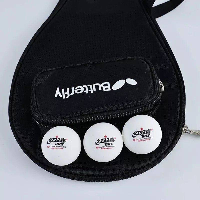 Advanced table tennis racket gourd all -inclusive base plate semi -circular bag can be equipped with 3 goals