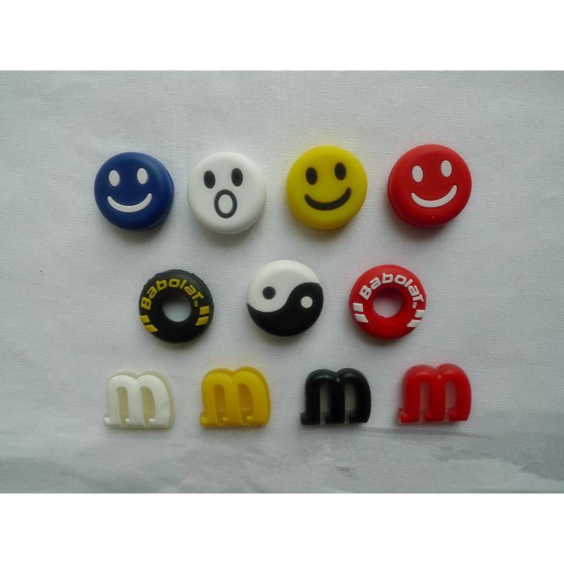 Wall tennis shock absorbers embedded in shock absorber shock anti -toxic flavor environmentally friendly silicone smiley facial expression cartoon
