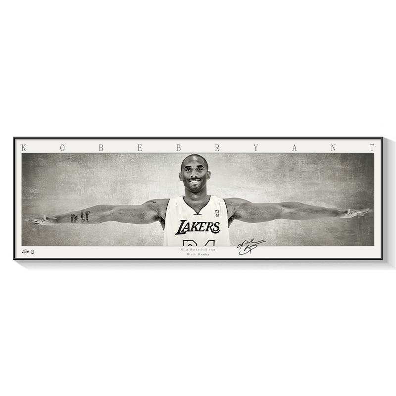 Star Woodpiece Hanging Painting Jordan Kobe Living Room Decoration Painting James Curry Boy Boat Basketball Make