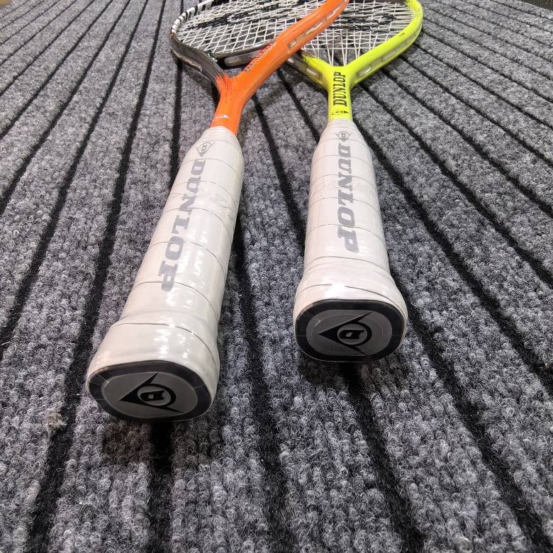 Beginners high -end wall racket Dunlop Dunlop novice full carbon integrated football racket
