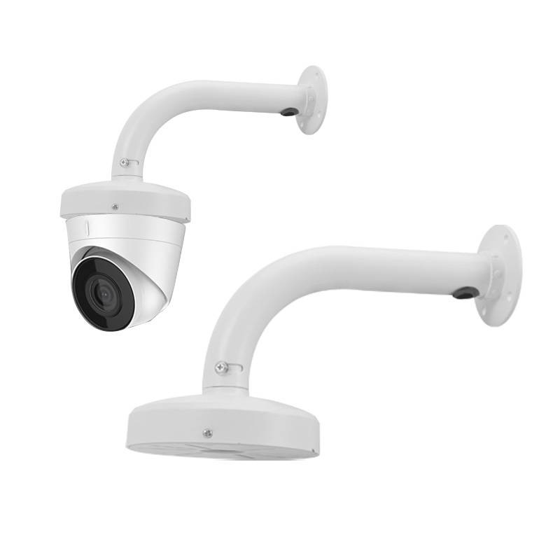 Surveillance hemisphere camera wall installation of aluminum alloy applicable to Hainan Dahua indoor outdoor rainfall and lengthened L