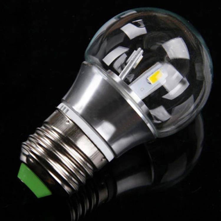Super bright LED light bulb 3W5W/7W transparent ball bubble wall lamp Special threaded energy saving energy bulb magic bean chandelier bulb