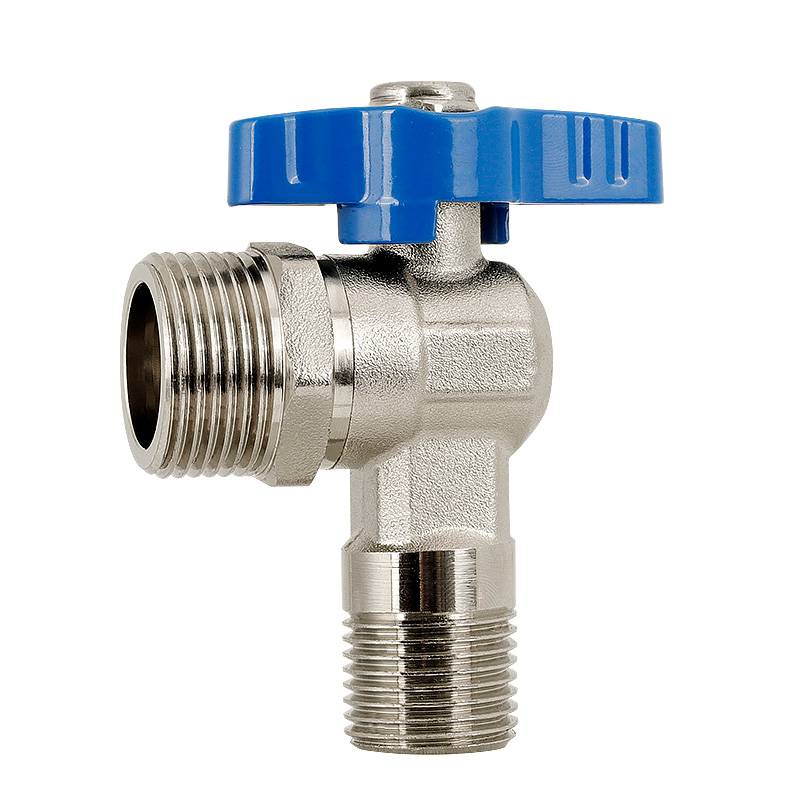 All copper 6 -point to 4 angle valves Large traffic Copper core water heaters cooling water switch with long wall -mounted stove triangle valve