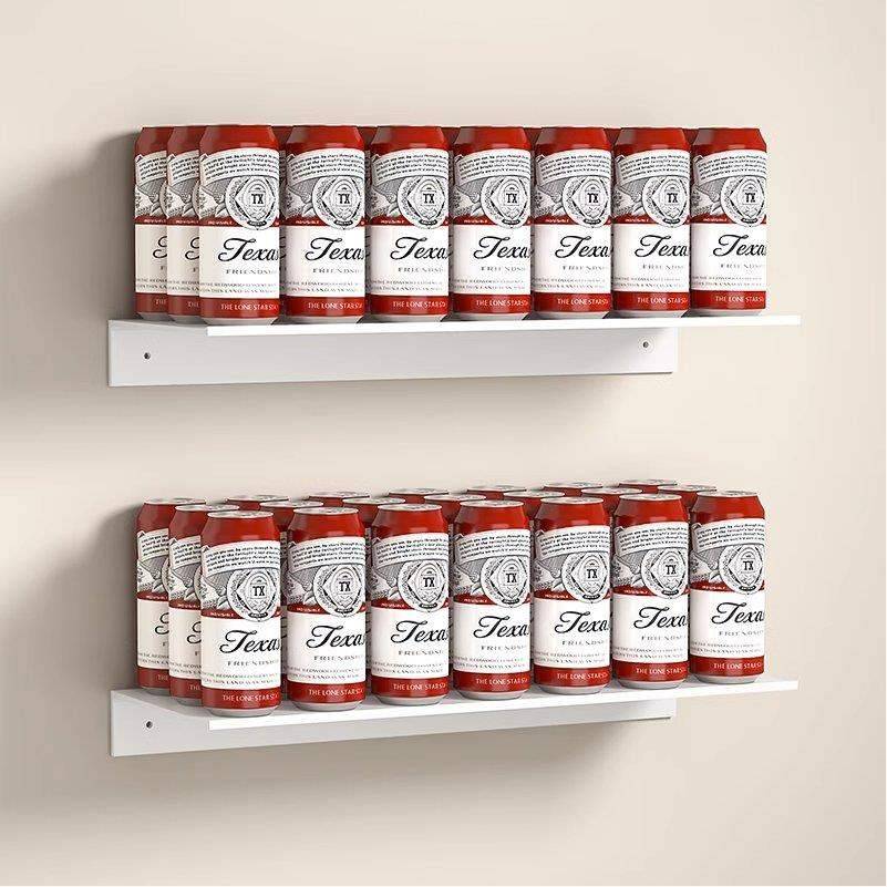 One word partition magazine on the aluminum alloy wall storage bookshelf bedroom living room hand -made honorary wall hanging shelf
